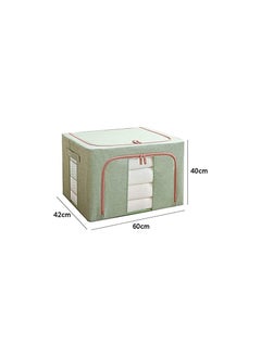 Spaceshoop Storage Boxes Clothes Storage Box Household Large capacity Wardrobe Foldable Storage Box Fabric Clothing Storage Sorting Box Easy To Store 100L  - Image 2