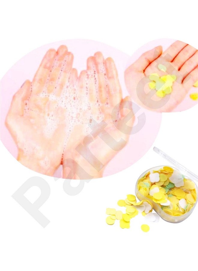 Parteet Paper Soap in a Plastic Box Clean Soft Bath For Travel (Pack of 2)(Assorted Color) - Image 3