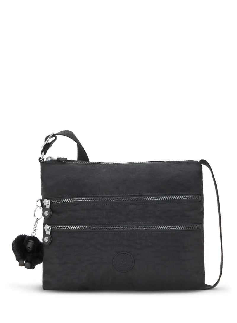 Kipling Alvar Medium Shoulder Bag Across Body Black Noir