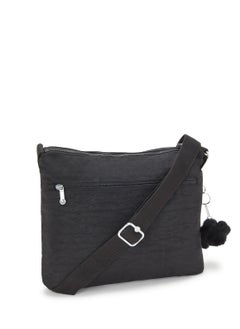 kipling Alvar Medium Shoulder Bag Across Body Black Noir  - Image 4