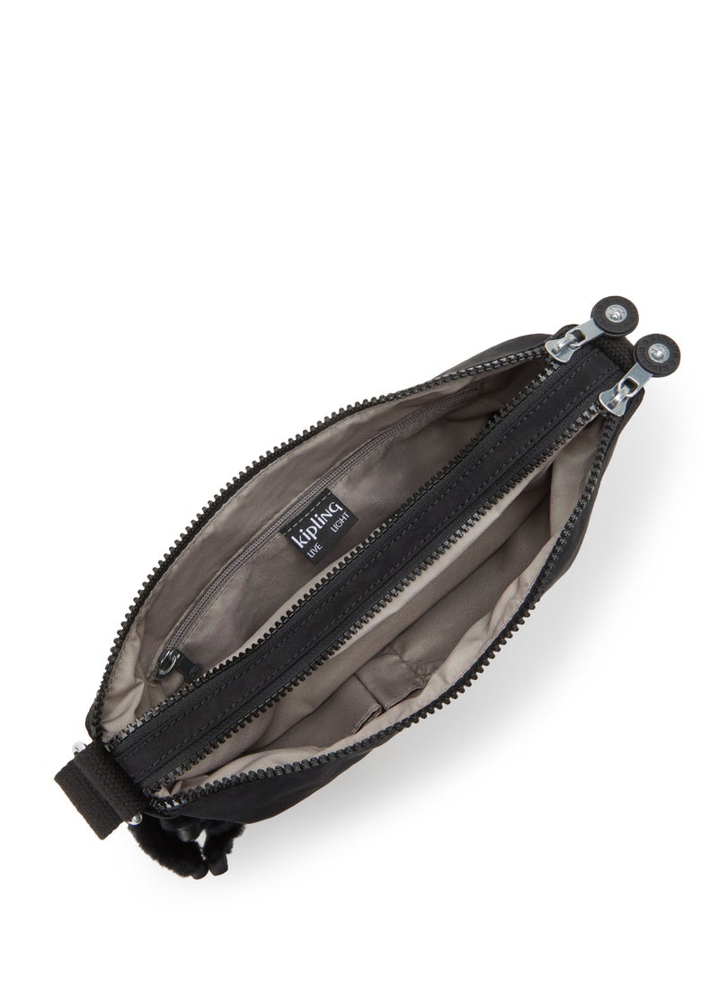 kipling - Alvar Medium Shoulder Bag Across Body Black Noir - Image 1