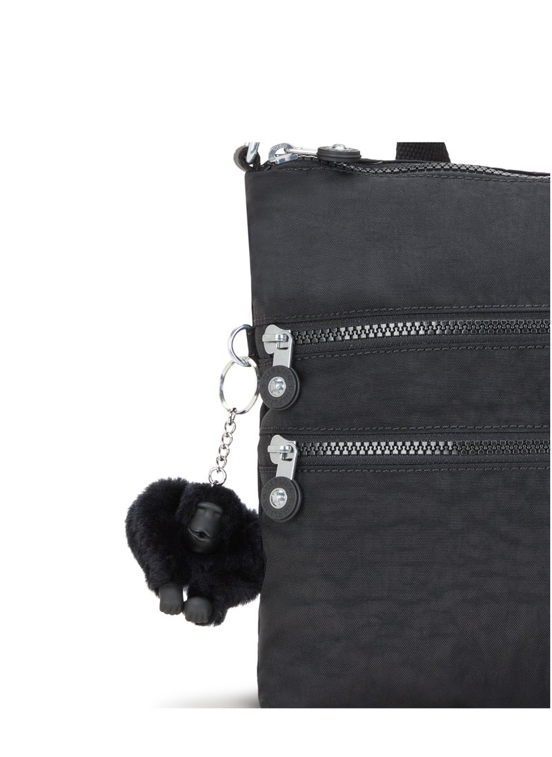 kipling - Alvar Medium Shoulder Bag Across Body Black Noir - Image 1