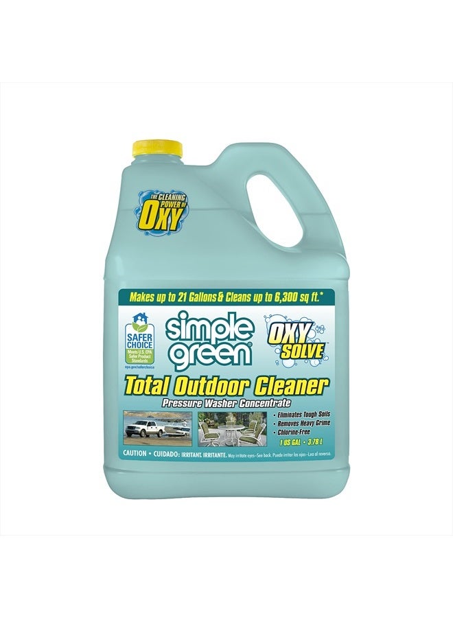 simple green Oxy Solve Total Outdoor Pressure Washer Cleaner – 1 Gal - Image 1