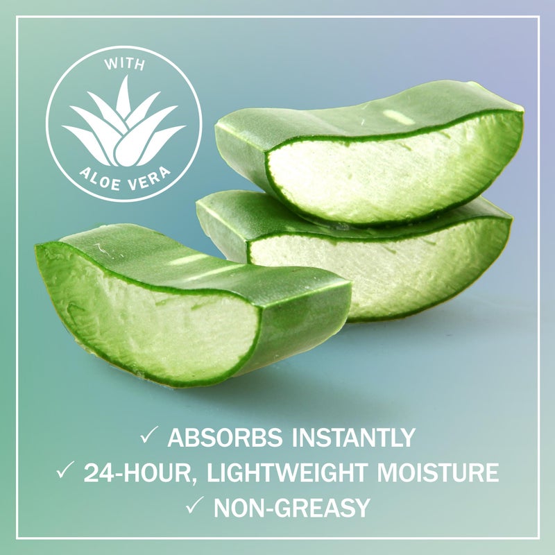 Olay Body Lotion for Women, Soothing Dryness Relief, 24hr Moisturizing & Deep Hydration, Absorbs Instantly, Penetrating Vitamin B3 Complex, For All Skin Types, Aloe Vera Scent, 18 fl oz - Image 2