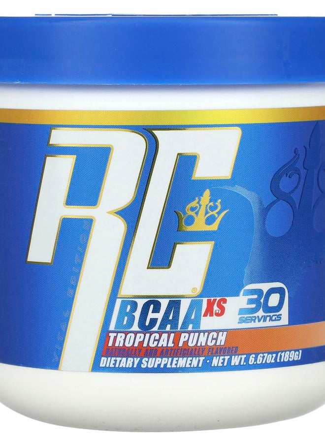 RONNIE COLEMAN Vital Edition BCAA XS Tropical Punch 6.67 oz (189 g) 