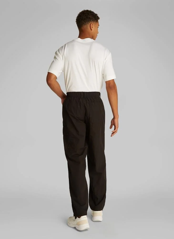 Calvin Klein Jeans Casual Straight Utility Poplin Pant