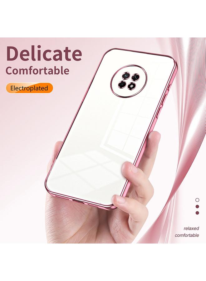 S-TOP Case For Huawei Enjoy 20 Plus Transparent Plating Fine Hole Phone Case - Image 5