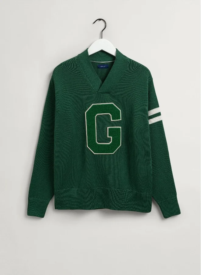 غانت Gant Collegiate V-Neck
