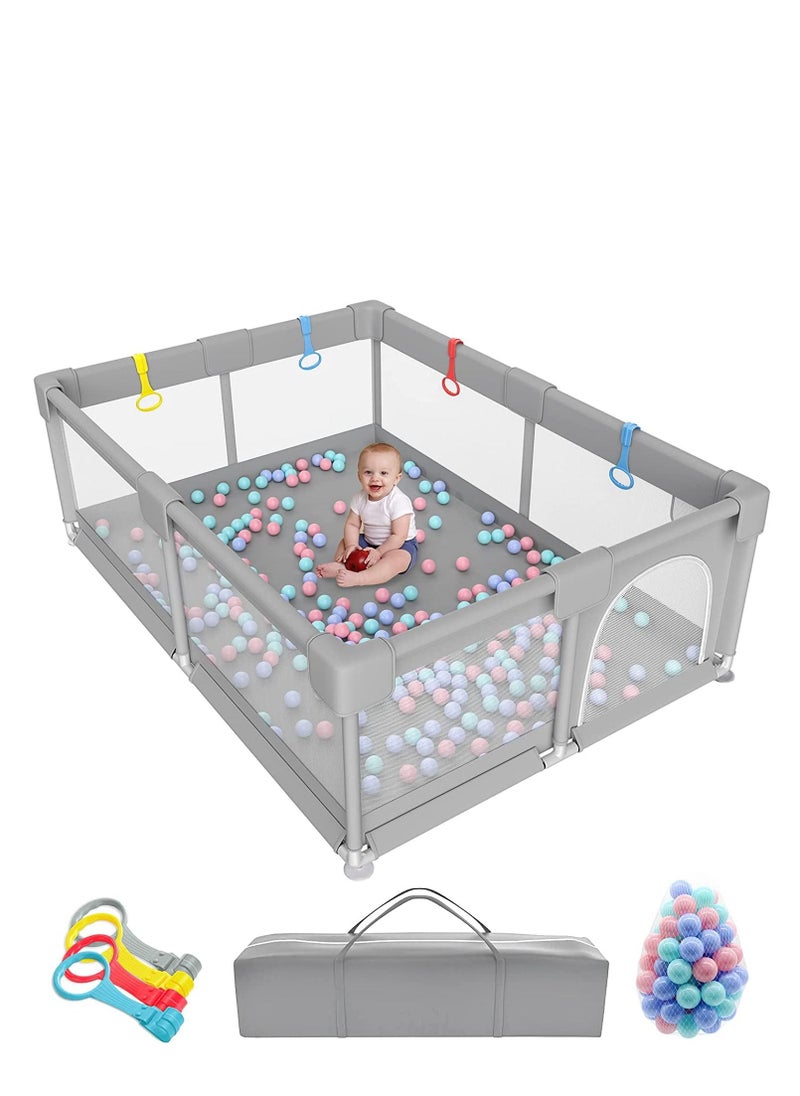 Children's play game fence indoor baby toddler safety fence baby crawling playground baby playpen 150 * 180 * 66 CM  - Image 1