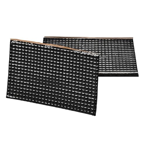 SGM Black Premium Car Sound Deadening Mat 80 mil (2mm) 10 sqft (0.92 sqm), Automotive Sound Deadener, Self Adhesive Butyl Car Sound Deadening Material, Audio Noise Insulation and Dampening Sheets - Image 1