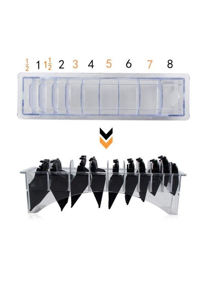 HURRISE - Clipper Comb Holder Limit Comb Organizer Limit Comb Storage Case Clipper Organizer Hair Clipper Cutting Guides Combs Accessories For Salon Barber Home(2) - Image 1