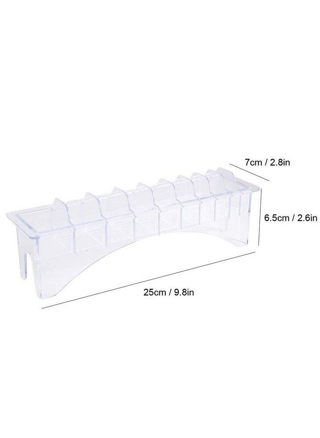 HURRISE Clipper Comb Holder Limit Comb Organizer Limit Comb Storage Case Clipper Organizer Hair Clipper Cutting Guides Combs Accessories For Salon Barber Home(2)  - Image 5