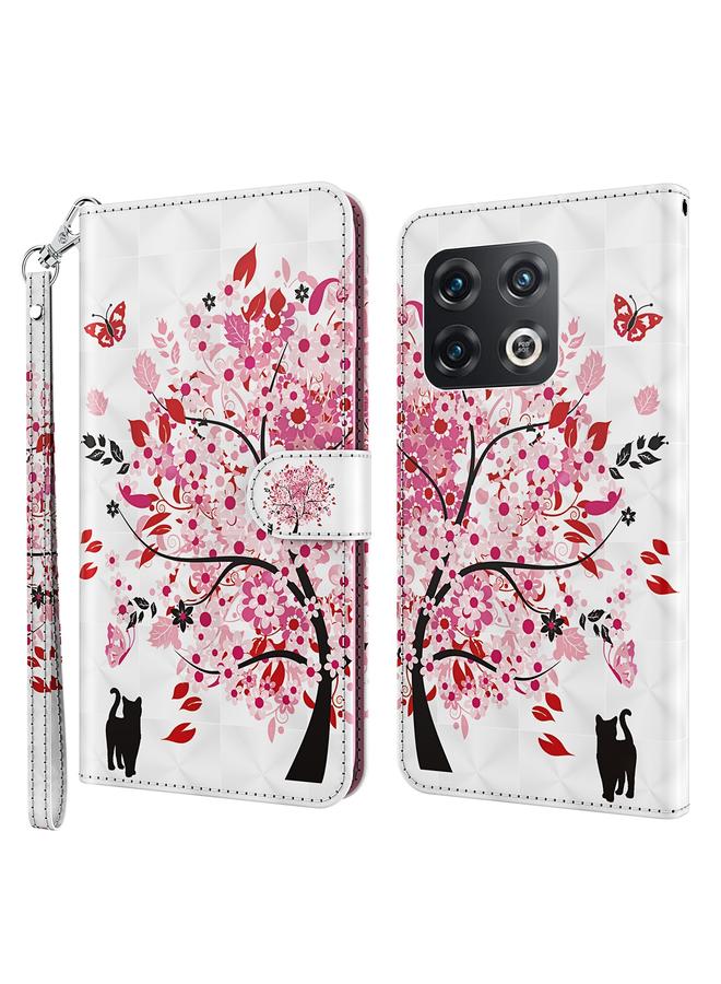 S-TOP Case For OnePlus 10 Pro 3D Painting Pattern TPU + PU Leather Phone Case - Image 1