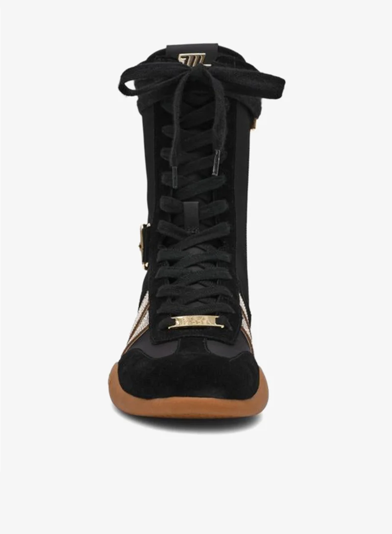 Steve Madden  Bently Black Women's High Top Sneakers for Women | Best Price UAE