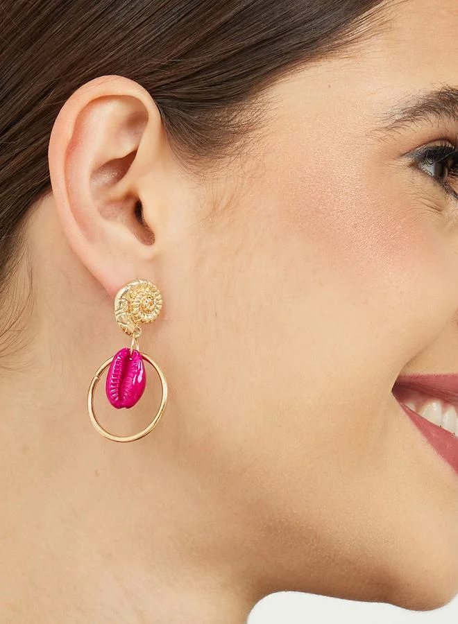 ستايلي Set of 5 - Shell & Star Design Earrings