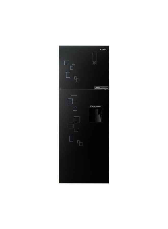 Fresh Refrigerator 426 Liters - Black Glass / FNT-DR540 YGB - Image 1