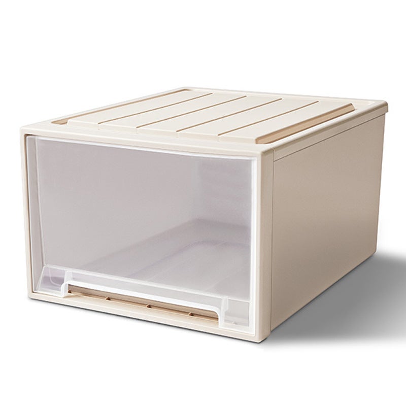 Transparent Drawer Storage Box Organizer for Clothes, Shoes, Home Stackable Plastic Bin - Image 5
