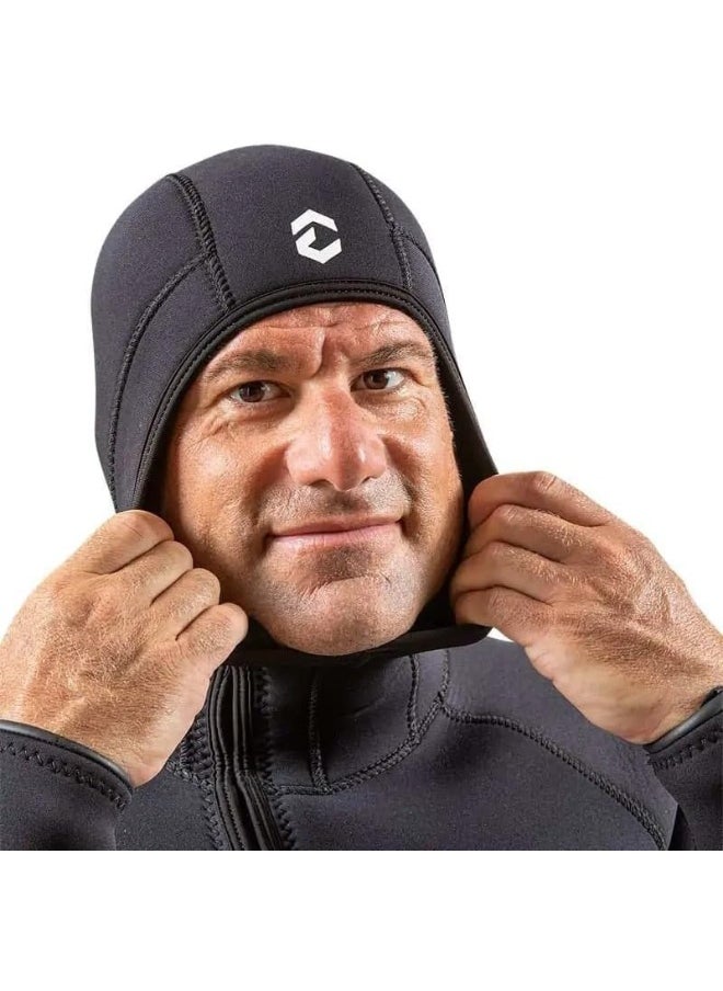 DYNAMICNORD - DYNAMIC NORD SE-51-H FULL DIVING SUIT MEN HOOD 5MM BLACK/GREY - Image 1
