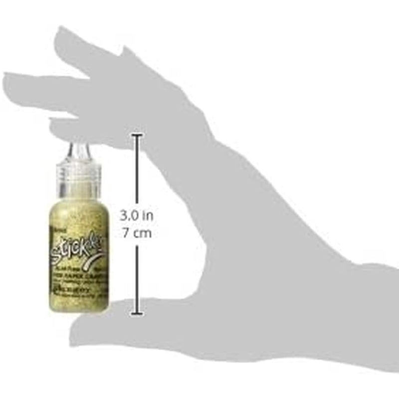 Stickles Glitter Glue in Gold - 0.5 Ounce for Crafting and Embellishing - Image 2