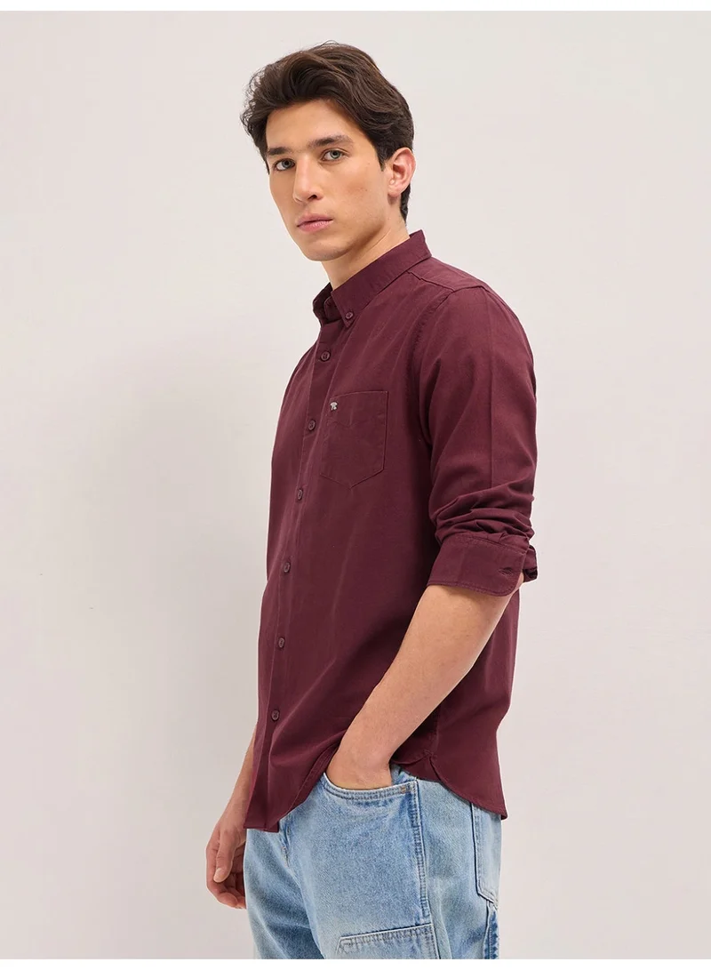 THE BEAR HOUSE  Men’s Long Sleeve Shirt – Classic, Comfortable and Stylish Essential for Work, Travel or Casual Outings for Men | Best Price UAE