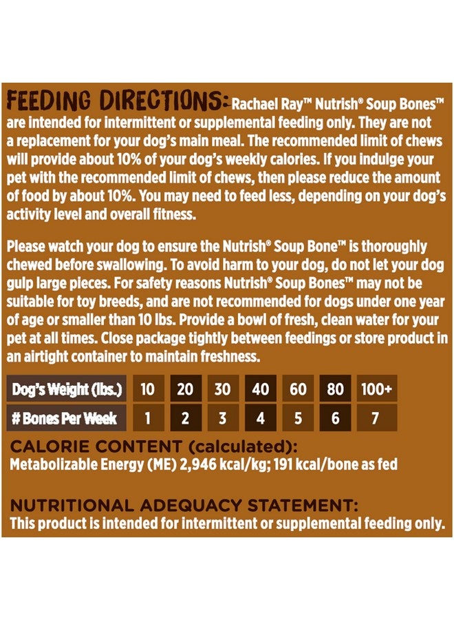 راتشل راي حساء العظام المغذي للكلاب بنكهة الدجاج والخضروات، 11 عظمة - Image 5