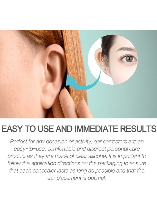 EELHOE 6 Pcs Cosmetic Discreet Protruding Ear Corrector - Corrective Ear Care Products for Ear Pinning, Corrected Waterproof Ear Patch - Image 4
