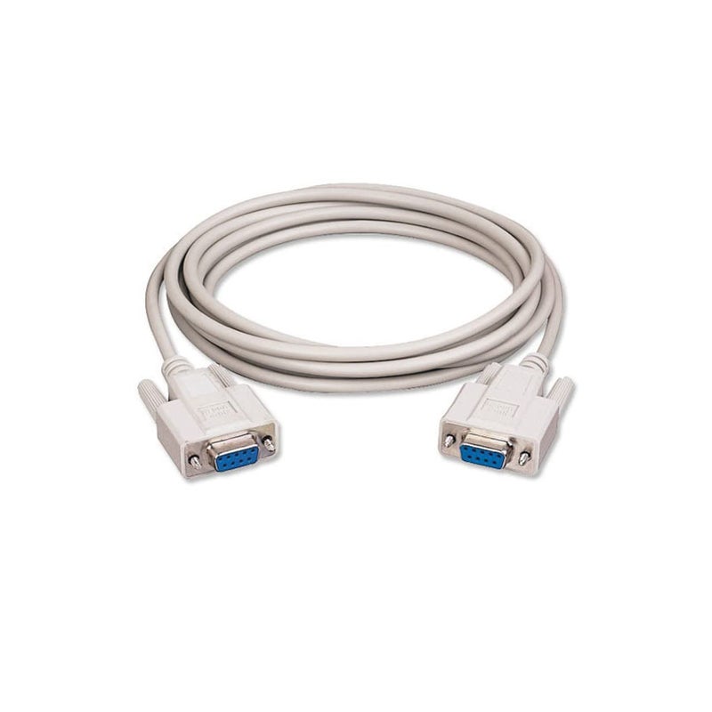 fdealz ® [ 1 Piece ] RS232 DB9 9pin Data Serial Cable Female to Female DB9 Extension Cable for Computers, Printers, Scanners, DB9 RS232 Serial Modem Cable F/F - DB9 Female to Female 1.2 meters - Image 2