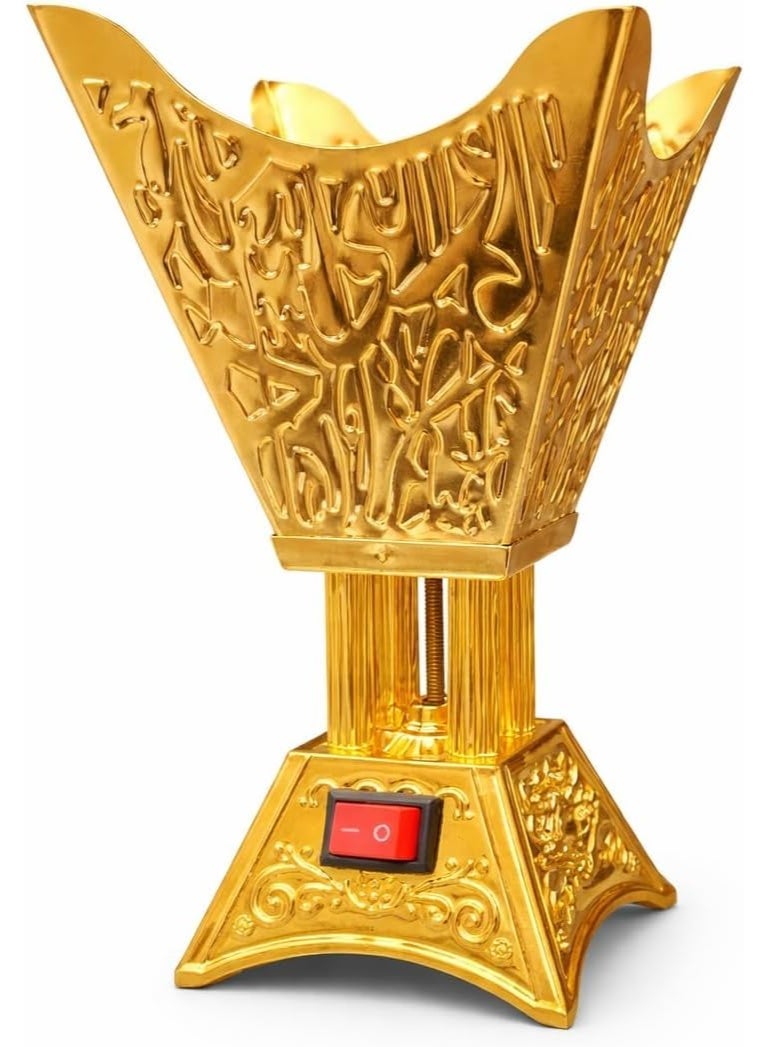 Islamic Luxury Electric Incense Burner - Balanced Aroma Distribution - Safe and Easy to Use - Suitable for Home and Mosque - Image 1