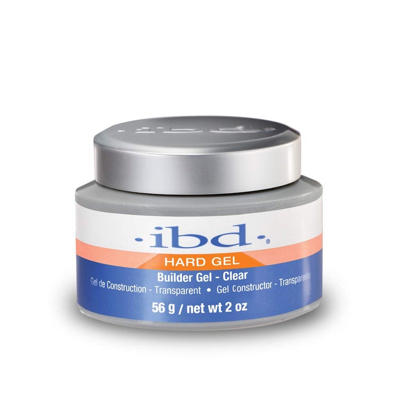 Ibd جل إيبيد هارد، جل بناء LED/UV - شفاف، لمسة أكريليك قوية، مثالي لتمديد الأظافر، النحت والتغطيات، جودة احترافية، 2 أونصة، عبوة واحدة - Image 1