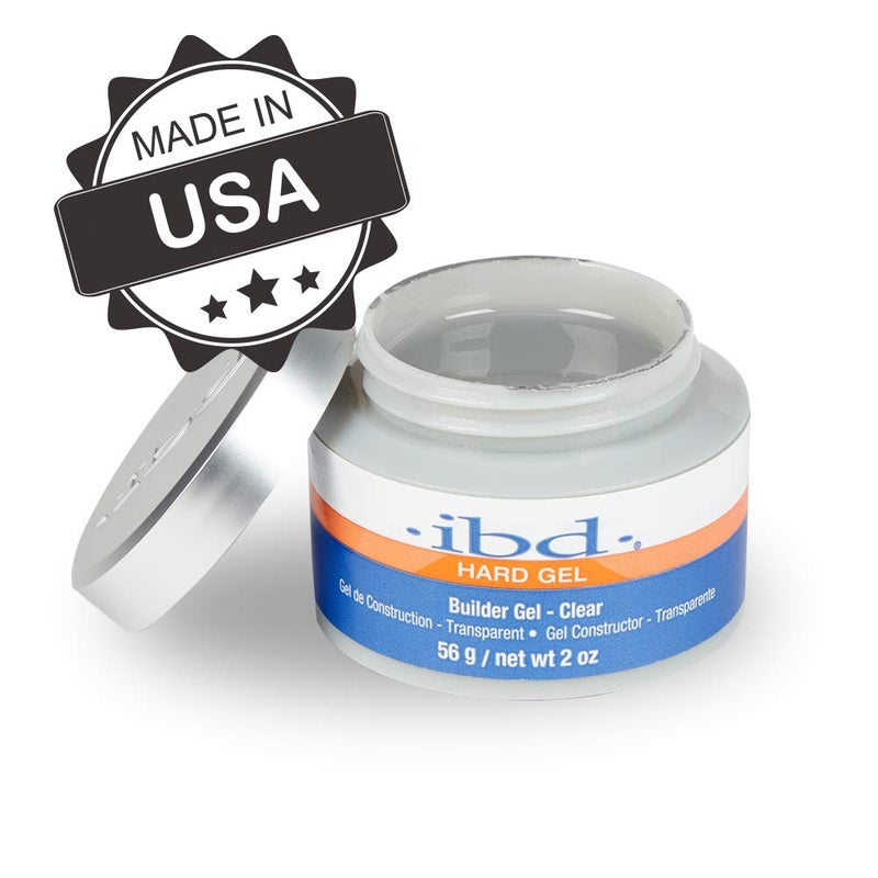 Ibd جل إيبيد هارد، جل بناء LED/UV - شفاف، لمسة أكريليك قوية، مثالي لتمديد الأظافر، النحت والتغطيات، جودة احترافية، 2 أونصة، عبوة واحدة - Image 5