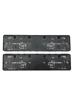 Royal ROYAL - Universal Car License Number Plate Frame 1 Pair (Black)  - Image 4