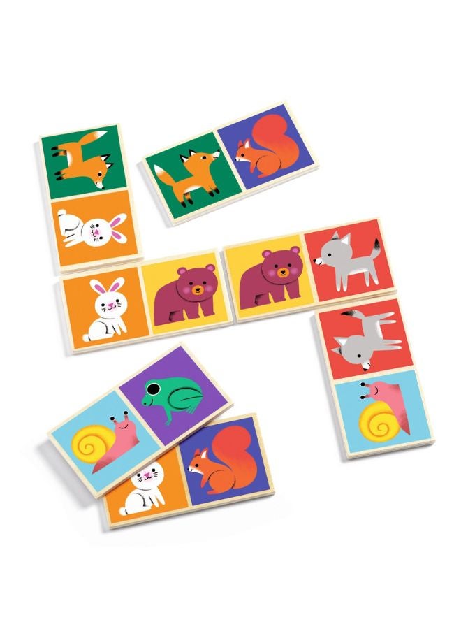 دجيكو لعبة دومينو خشبية - Image 3