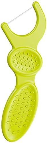 Plackers Kids Flossers Blue Yellow Orange Wild Fruit 75 Count - Image 2