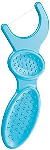 Plackers Kids Flossers Blue Yellow Orange Wild Fruit 75 Count - Image 4