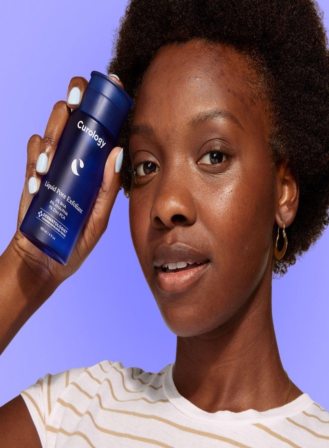 Curology Liquid Pore Exfoliant, 2% BHA Salicylic Acid, 8% AHA/PHA Lactic Acid, and 1% Zinc PCA, Brightening and Exfoliating Facial Skin Care, 4 fl oz - Image 2