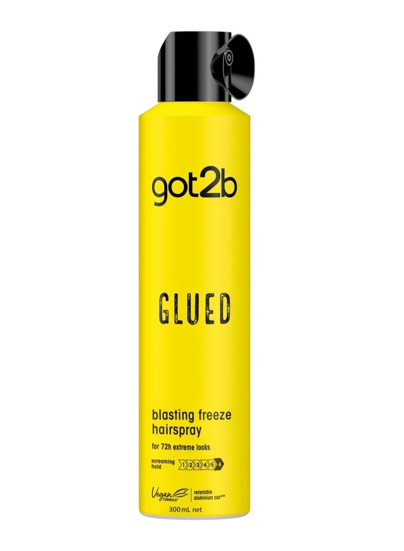Got2b Schwarzkopf Got2B Glued Blasting Freeze Fix Spray 300ML - Image 1