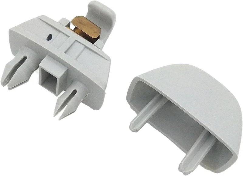 Wivplex Gray Interior Sun Visor Clip Bracket Hook - Image 3
