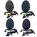 YVBBHE 4 Pcs 3D Printed Dragon Eggs with Dragon Inside Easter Basket Stuffers Articulated Animal Mystery Easter Egg Set Unique Cute Easter Basket Essentials for Adults Kids - Image 2
