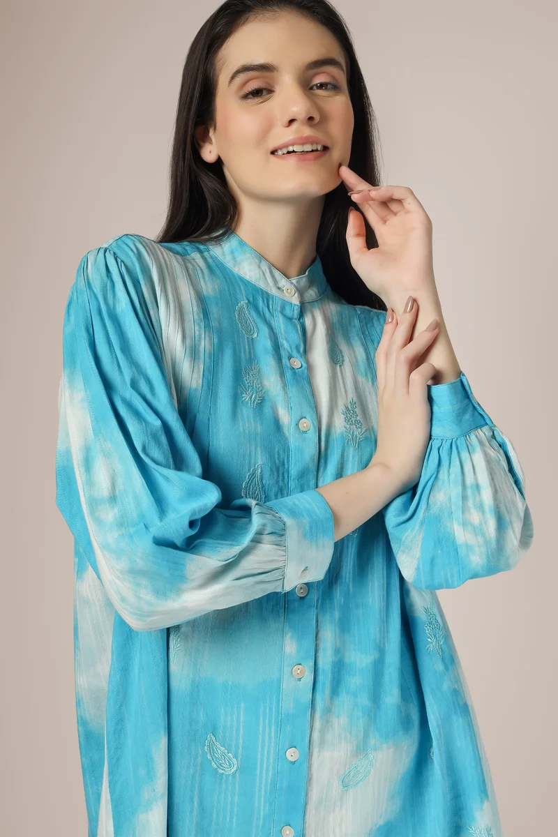 After Dark Jlo, Embroidered Nightshirt