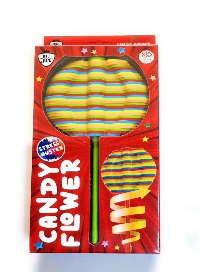 Lavilok Spin Candy Flower Rotating Lollipop Magic Lollipop Tree Stress Relief Toys Rattle (Multicolor)_F45 - Image 3