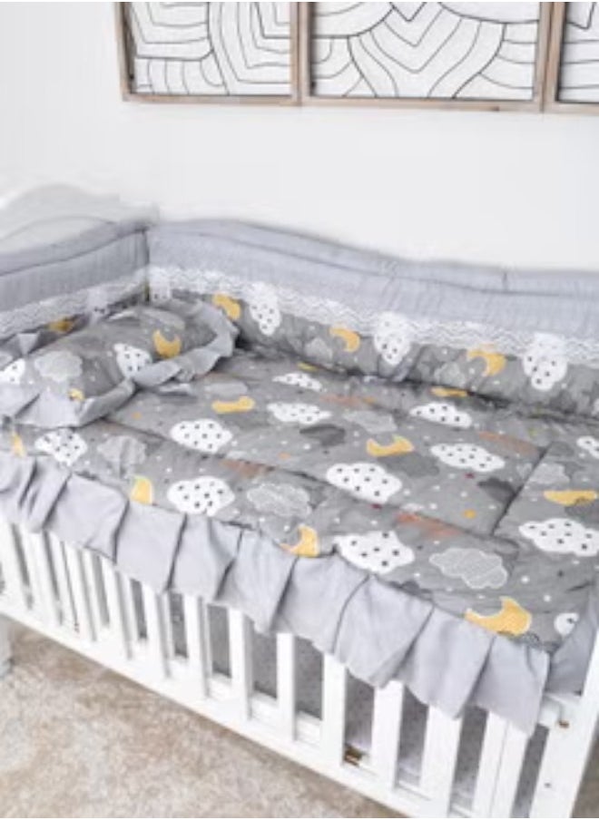 molody Children's Bed Comforter Set, 6 Pieces, Size120 x60 cm  - Image 3