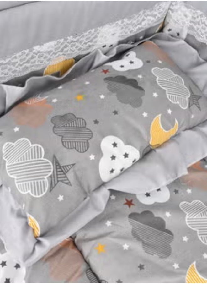 molody Children's Bed Comforter Set, 6 Pieces, Size120 x60 cm  - Image 4