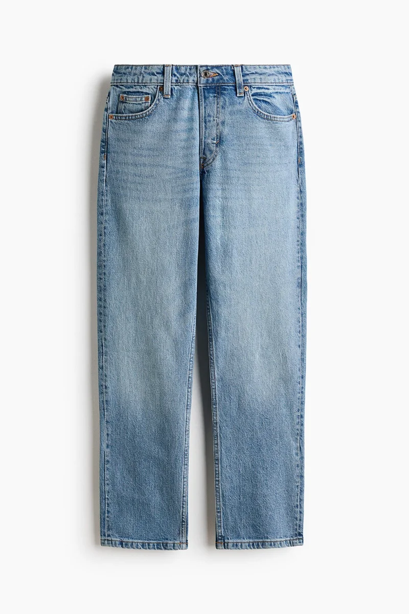 Straight Regular Waist Jeans