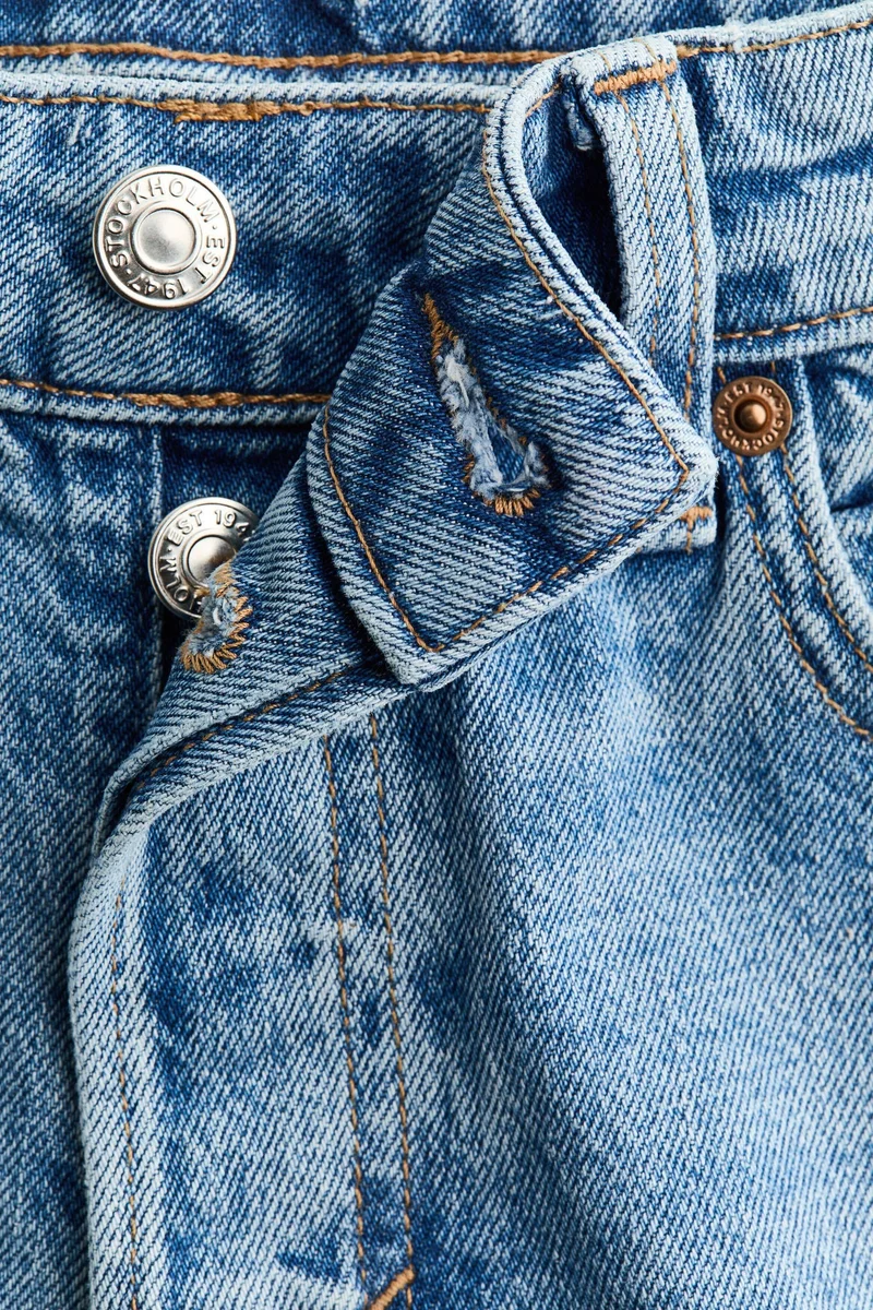 H&M  Straight Regular Waist Jeans for Women | Best Price UAE