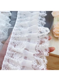 Generic Lolita Dress Three-Layer Lace Pastoral Skirt Cuff Skirt High Quality Made Clothes Lining Decorative Lace Accessories-Color:Light Pink 0.5m = Half A Meter Long / Multiple Shots In A Row  - Image 5
