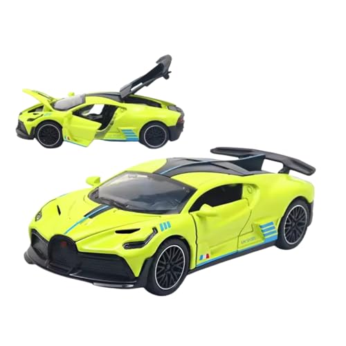 Mashes Bugatti Divo 1:32 Exclusive Alloy Metal Pull Back Die-cast Car Diecast Metal Pullback Toy car with Openable Doors & Light, Music Boys Gifts Toys for Kids【Colors as Per Stock】 - Image 5