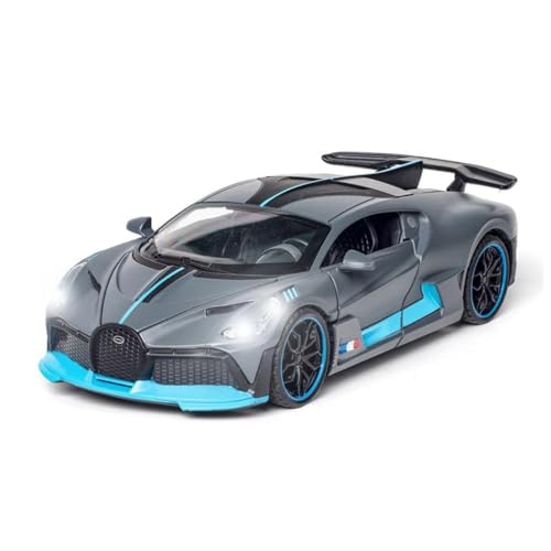 Mashes Bugatti Divo 1:32 Exclusive Alloy Metal Pull Back Die-cast Car Diecast Metal Pullback Toy car with Openable Doors & Light, Music Boys Gifts Toys for Kids【Colors as Per Stock】 - Image 1