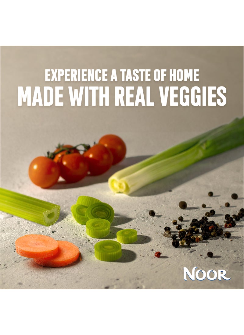 Noor Spring Vegetable Noodle Instant Soup 60g - Image 3