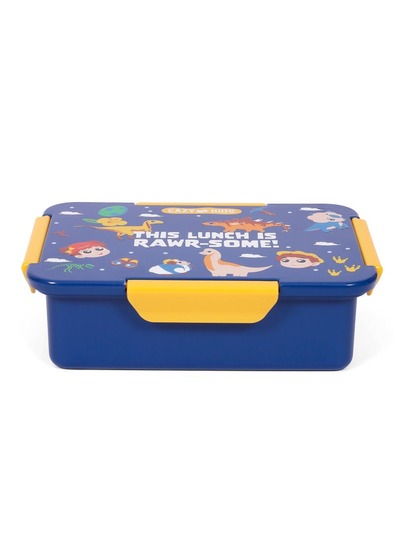 Eazy Kids Eazy Kids Lunch Box Set T-Rex- Blue  - Image 5