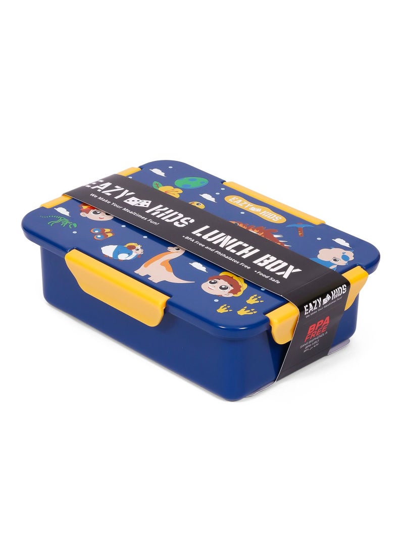 Eazy Kids Eazy Kids Lunch Box Set T-Rex- Blue  - Image 4